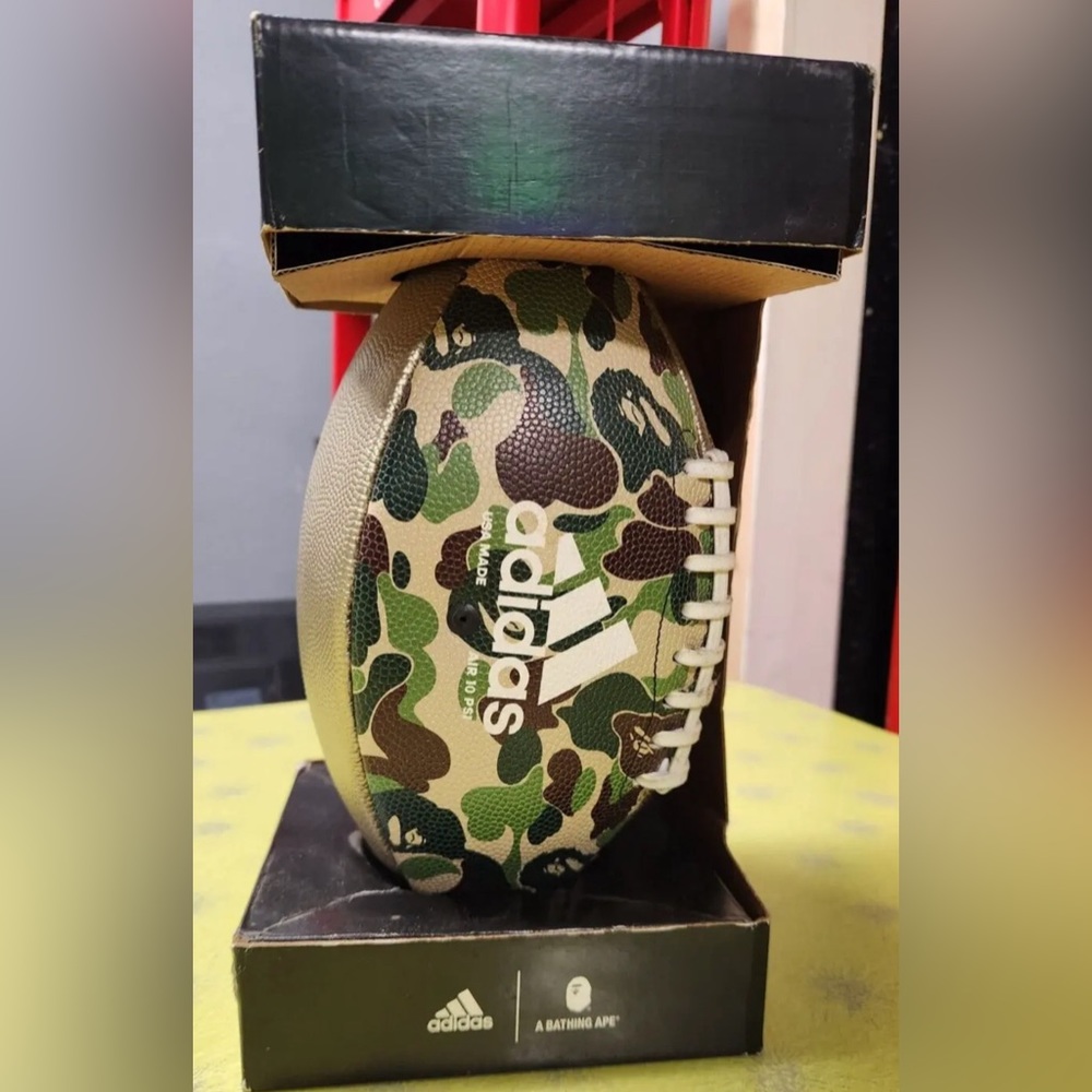 A bathing ape x ADIDAS football new